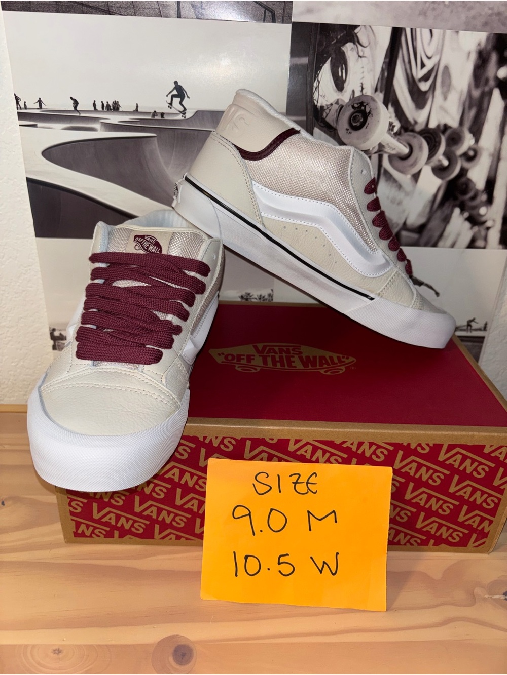 Vans Knu Mid sz 9.0 Men’s 10.5 Woman